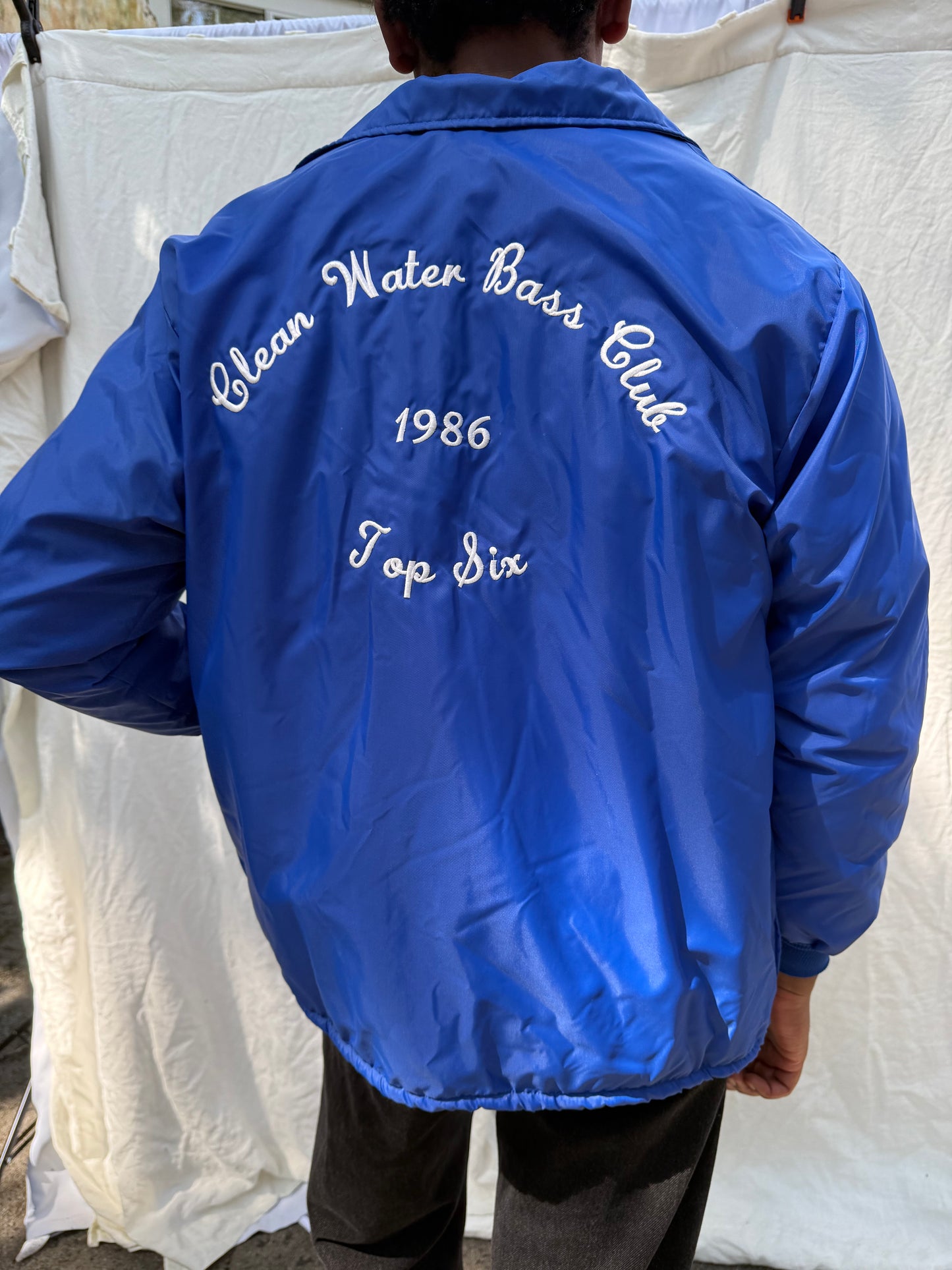 Men's 1986 Bass Club Wind Breaker