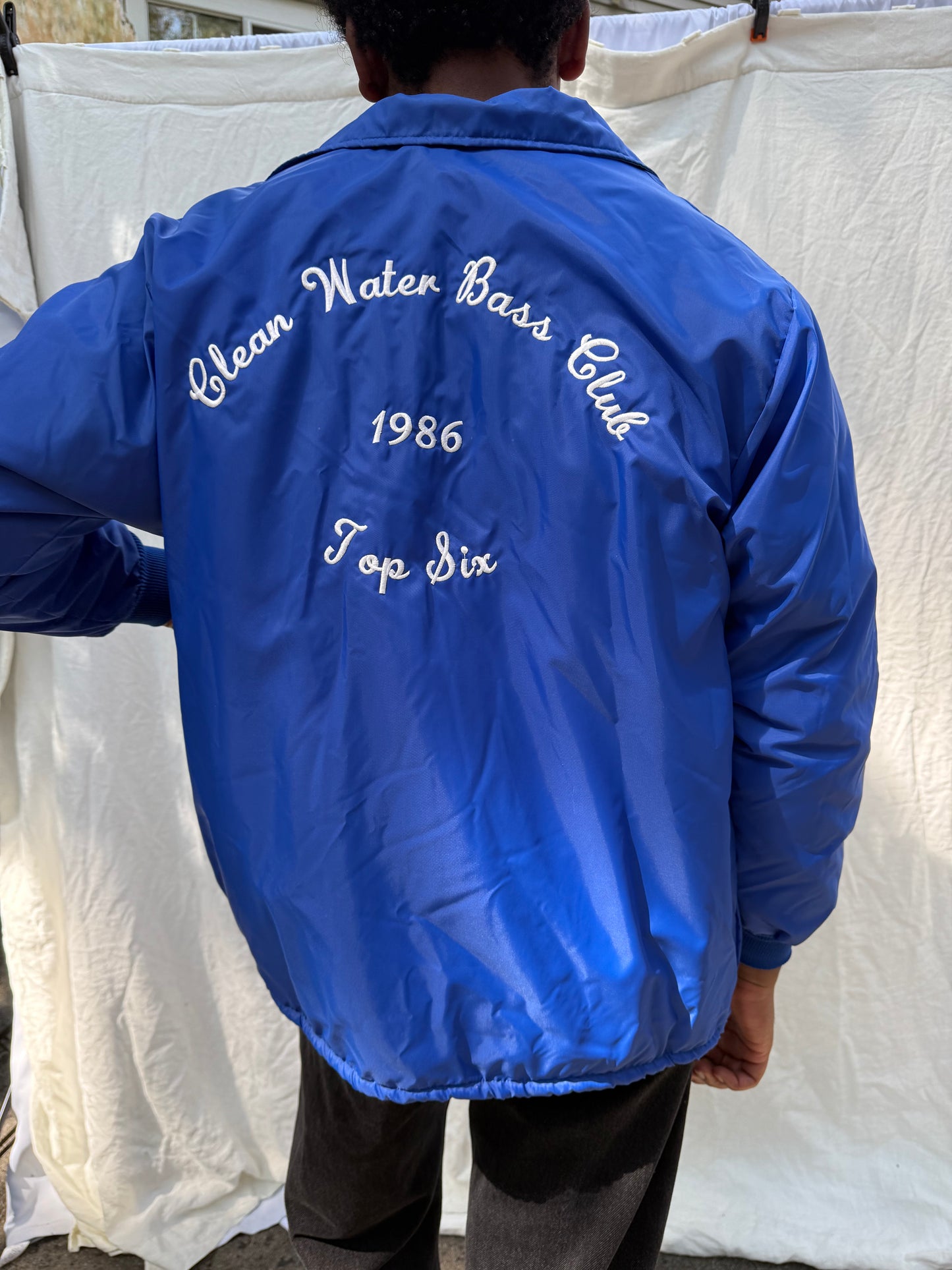 Men's 1986 Bass Club Wind Breaker