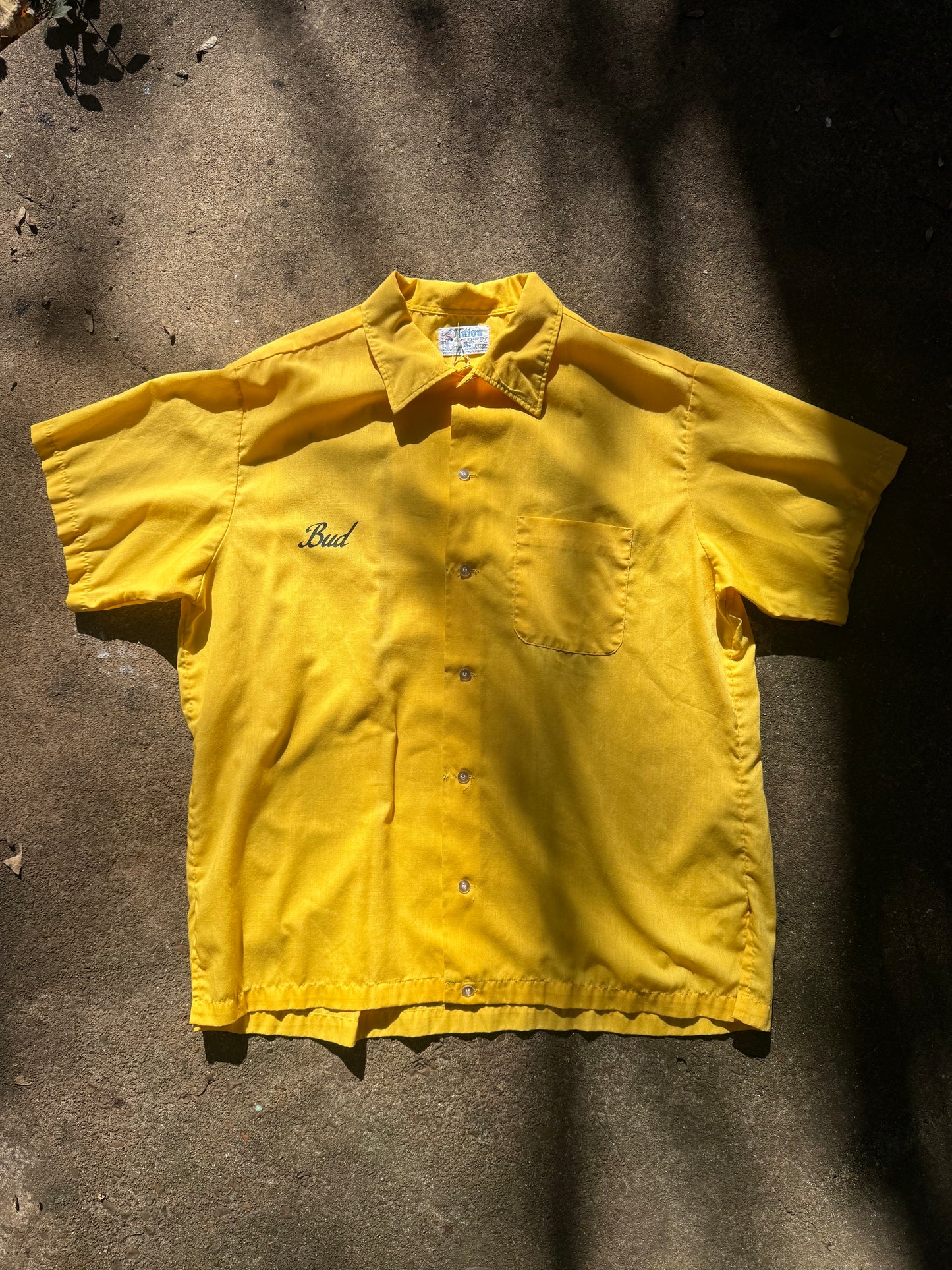 1970's "Bud" Barak Directors Staff Bowling Shirt