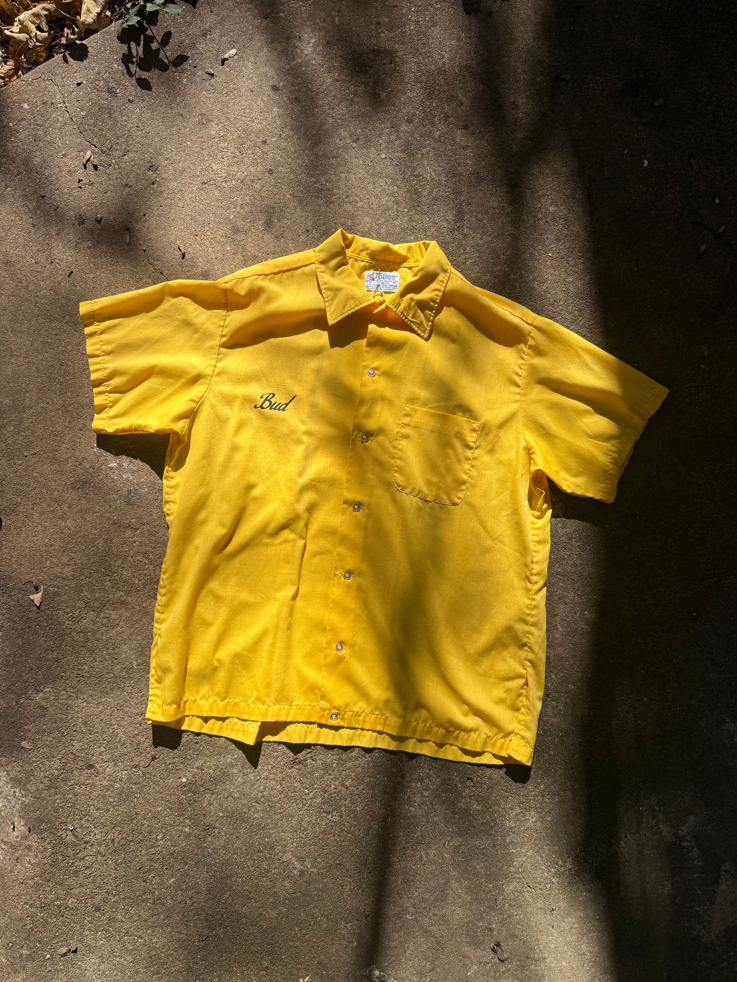 1970's "Bud" Barak Directors Staff Bowling Shirt