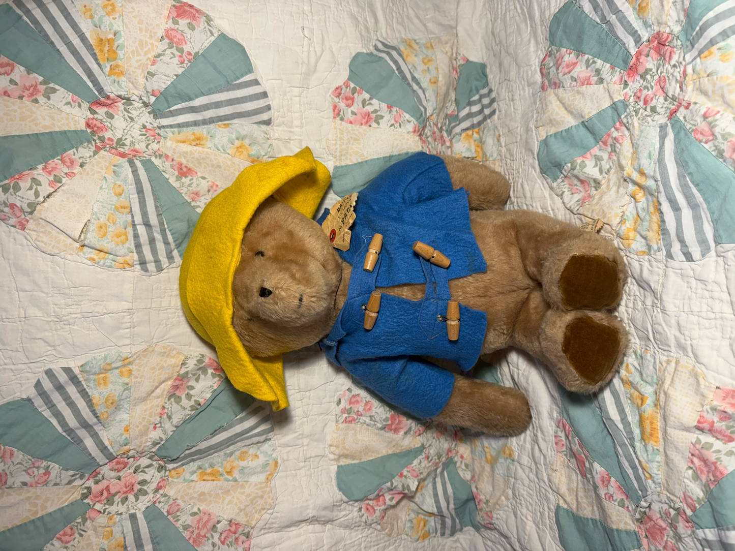 Vintage 1975 Paddington Stuffed Bear