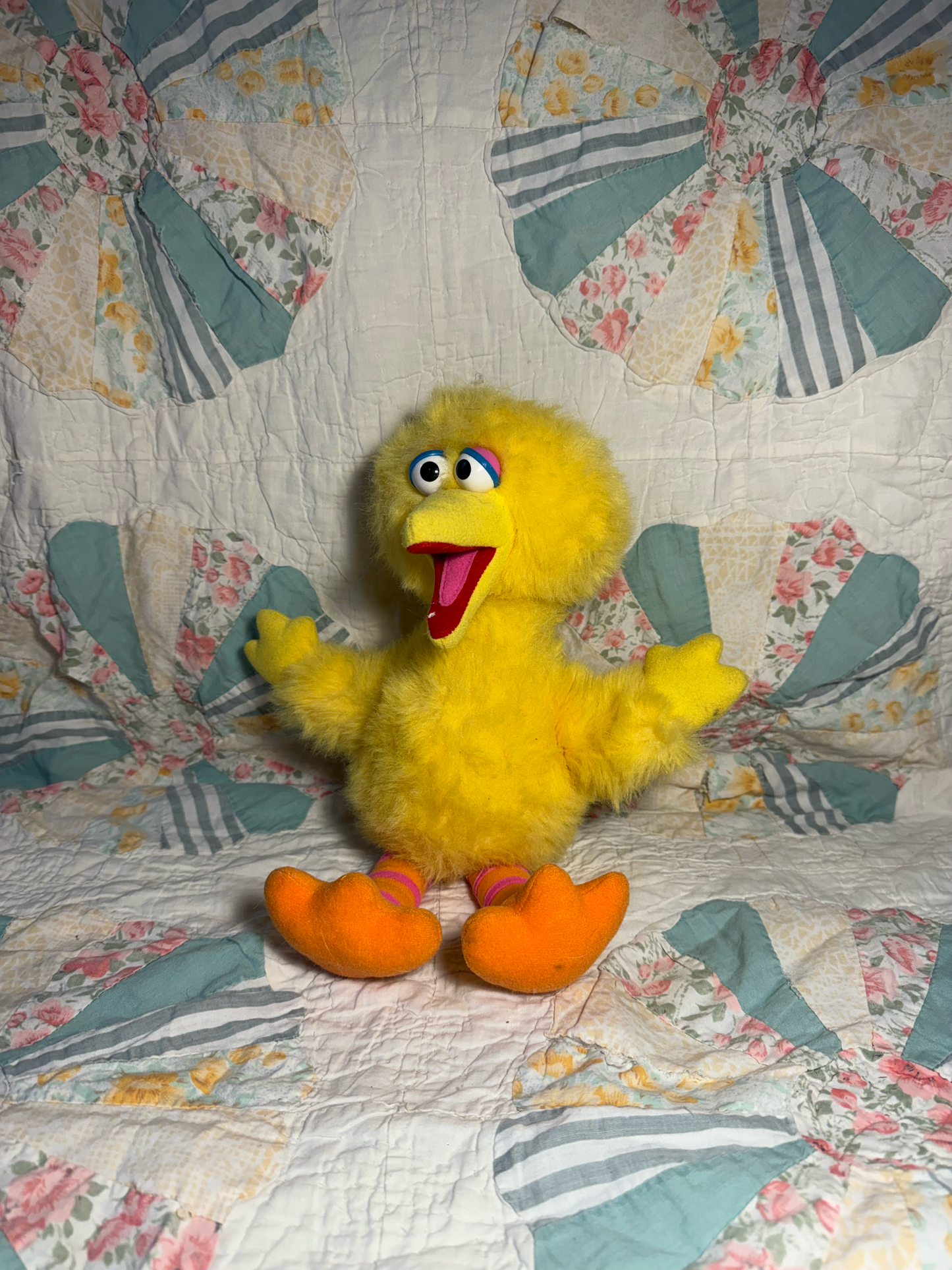 Vintage Sesame Street Big Bird Stuffed Toy