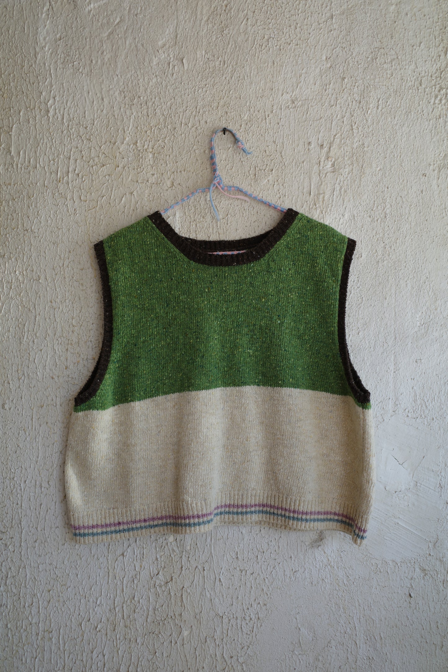 LU LAND + STUDIO KELSEY COLOR BLOCK VEST