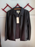Y2K Brown Leather Jacket