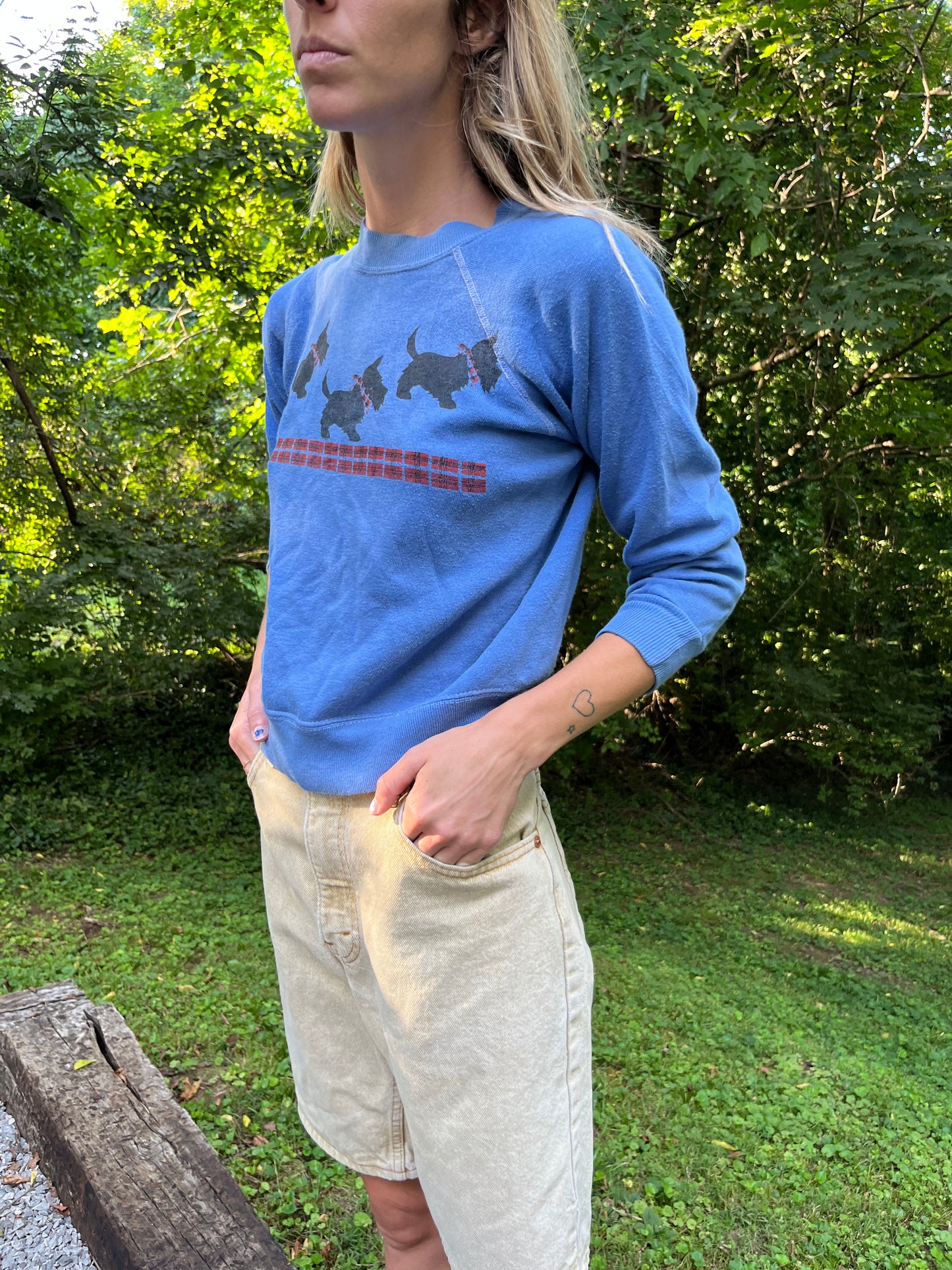 1960's Scottie Dog Crewneck