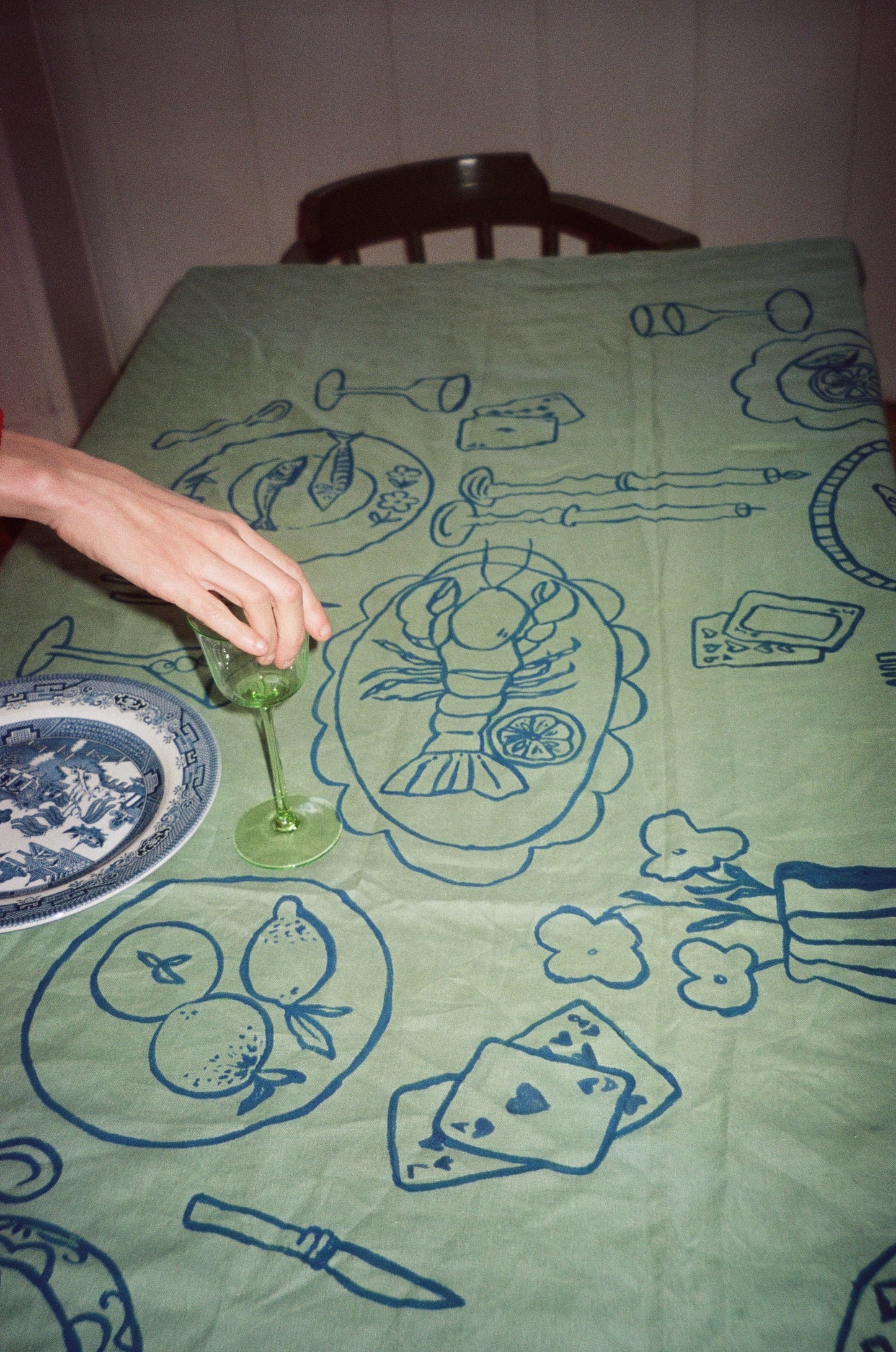 "The Party" Linen Tablecloth