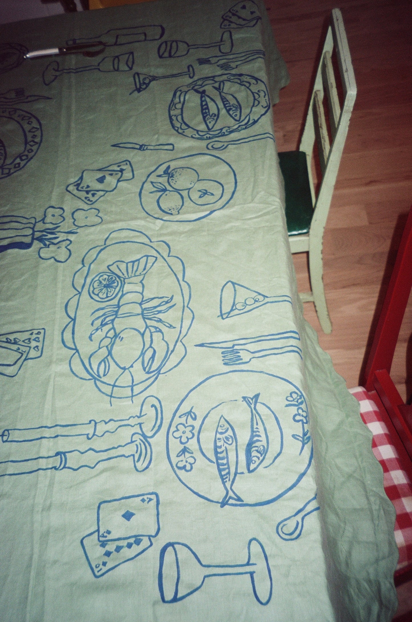 "The Party" Linen Tablecloth