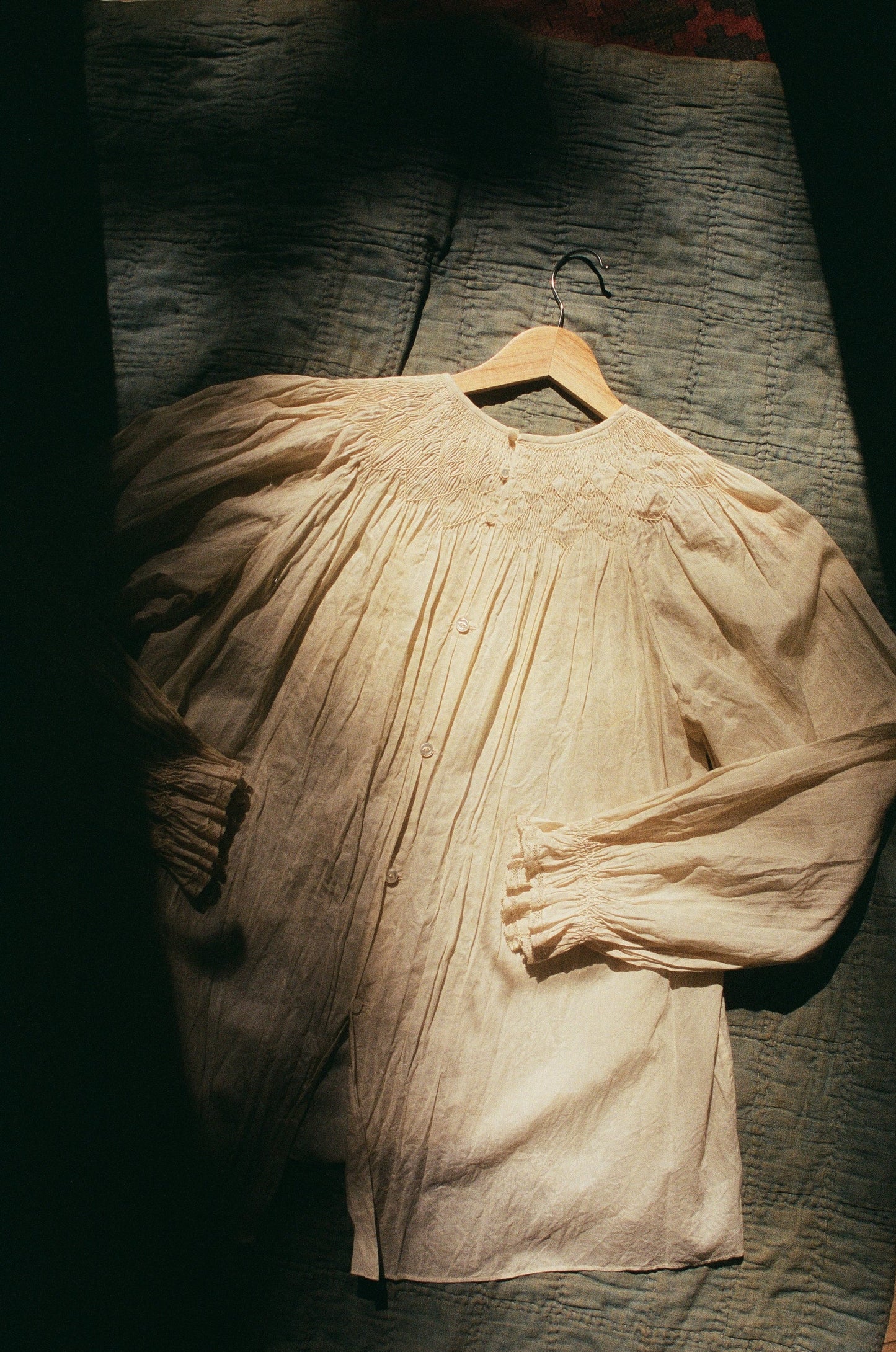 1940's Smocked Blouse