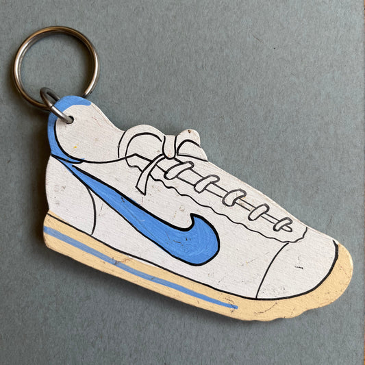 1980's Wooden Sneaker Keychain