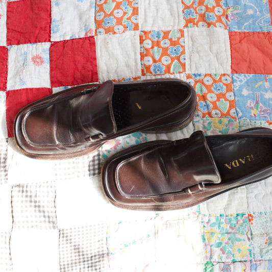 Vintage Prada Vero Cuccio Loafers