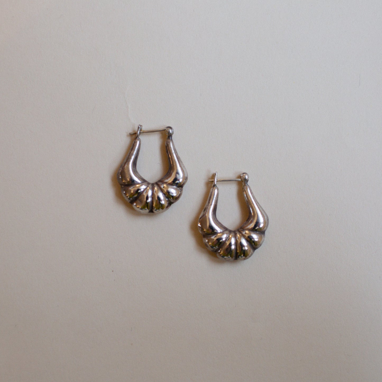 Vintage Mexican Sterling Silver Earrings