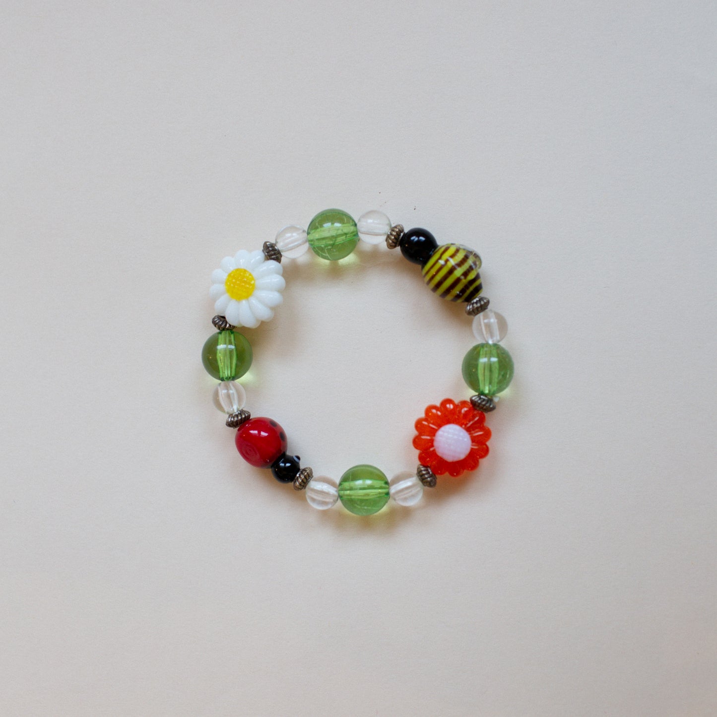 1990's Glass Bead Bracelet