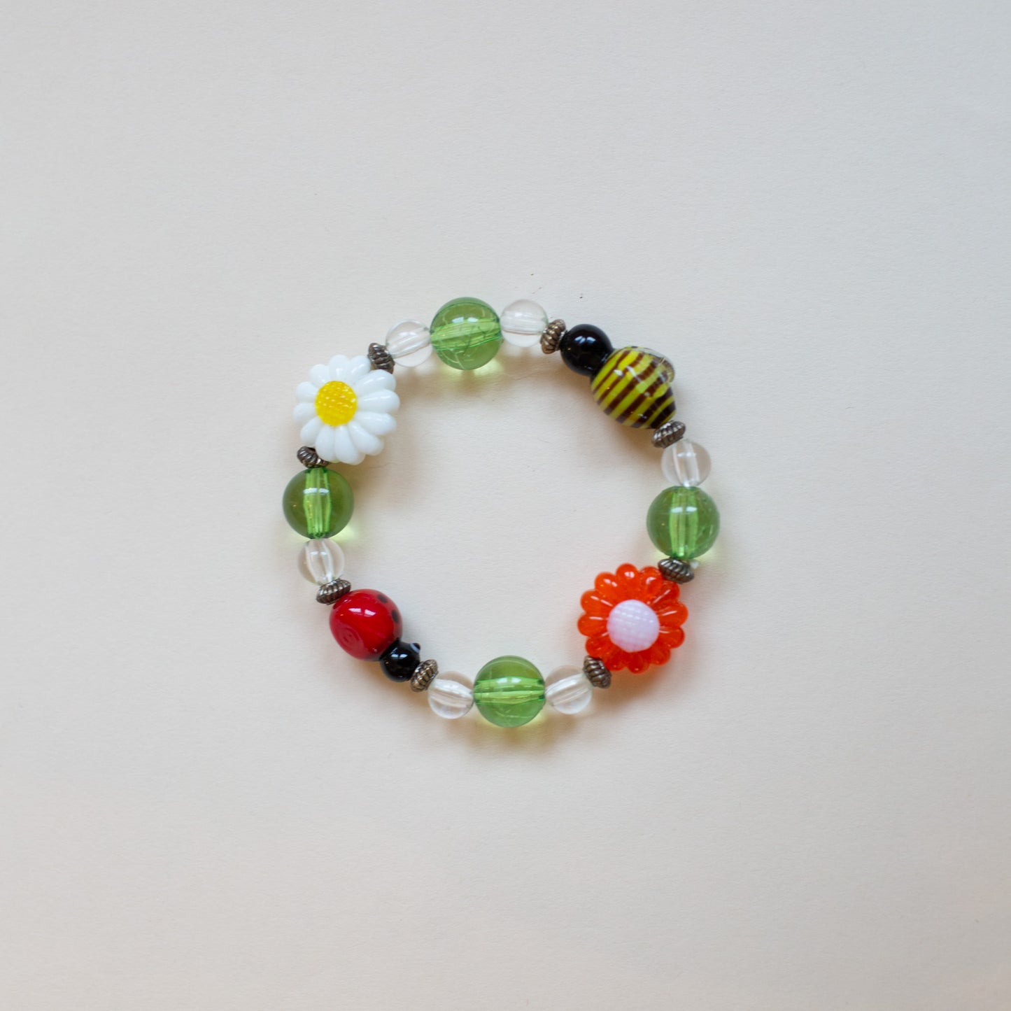 1990's Glass Bead Bracelet