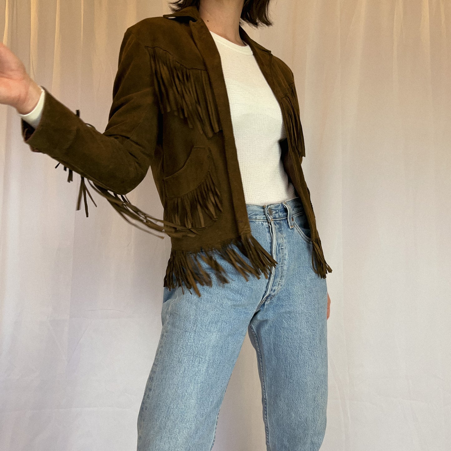 1970's Suede Leather Jacket