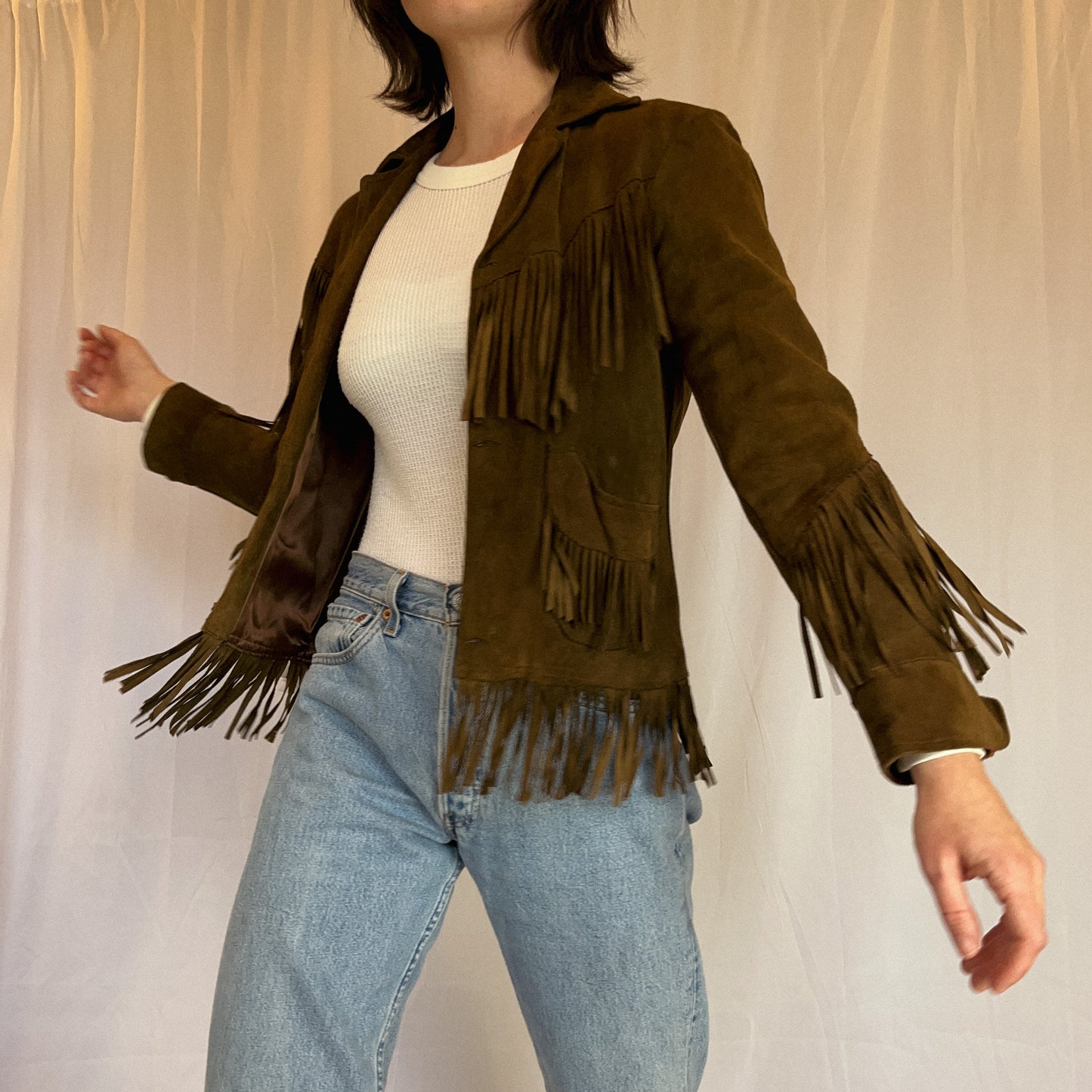 1970's Suede Leather Jacket