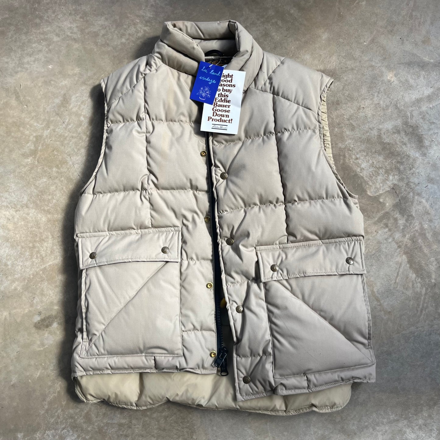 Deadstock Eddie Bauer Puffer Vest