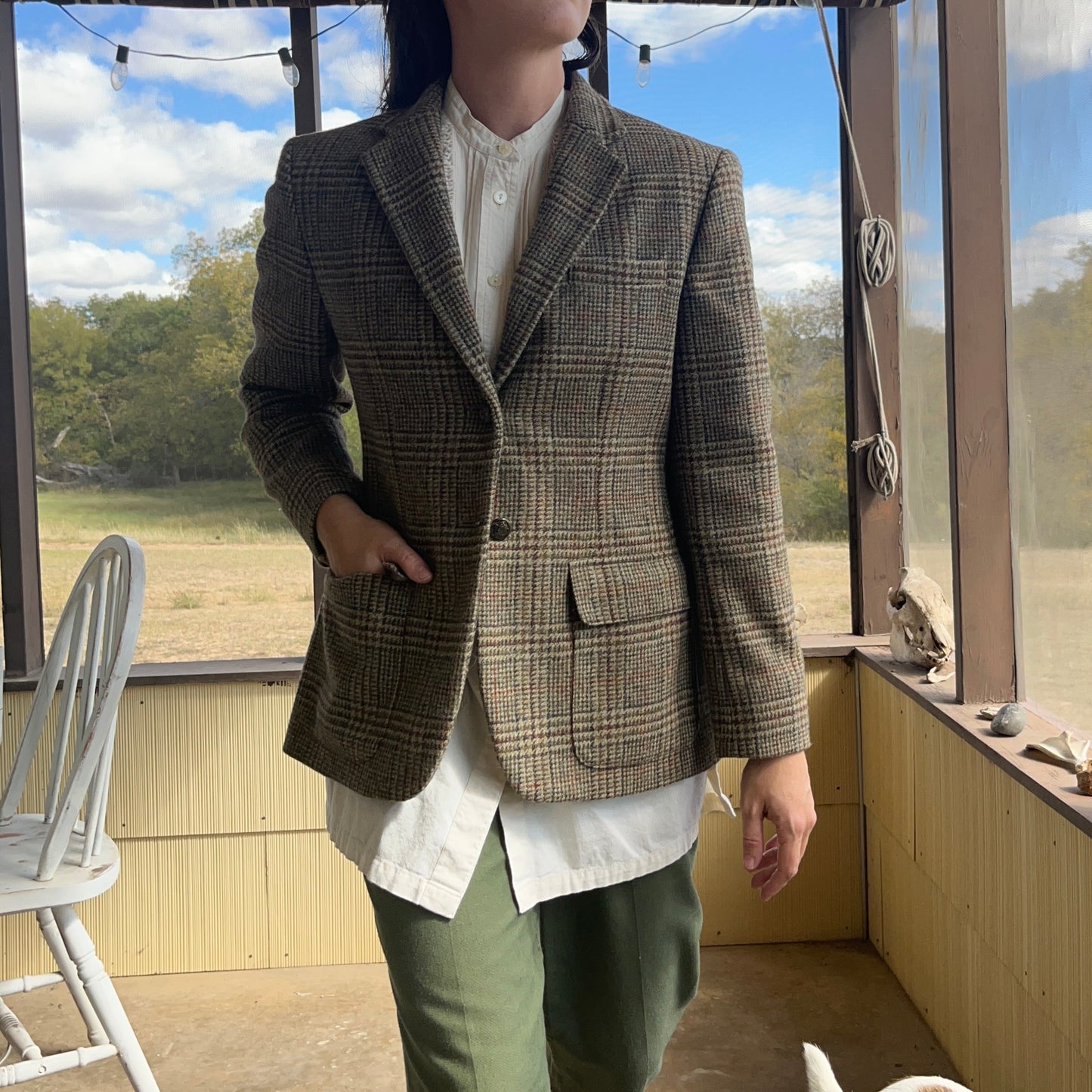 Vintage Tweed Blazer