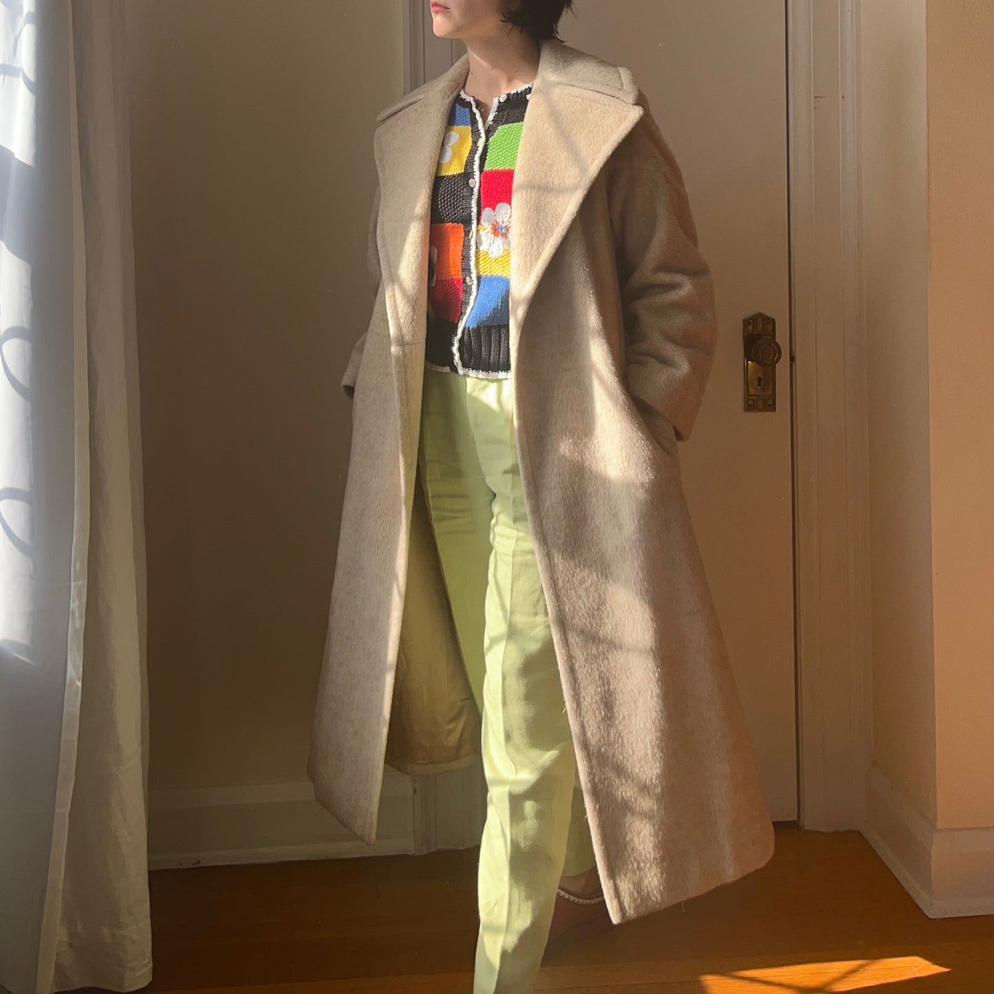 1970's Union Made Mohair Trench