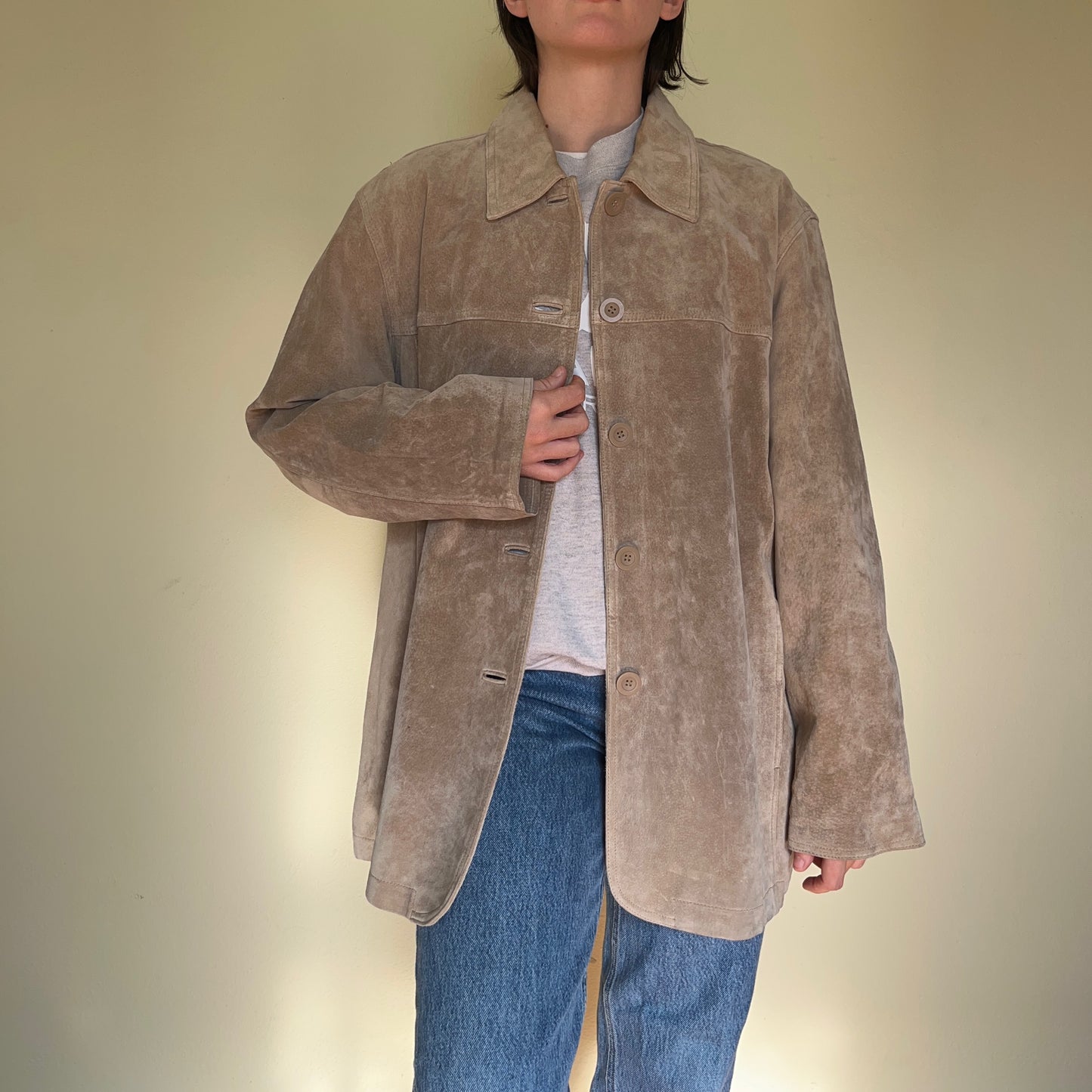 1990's Washable Suede Jacket