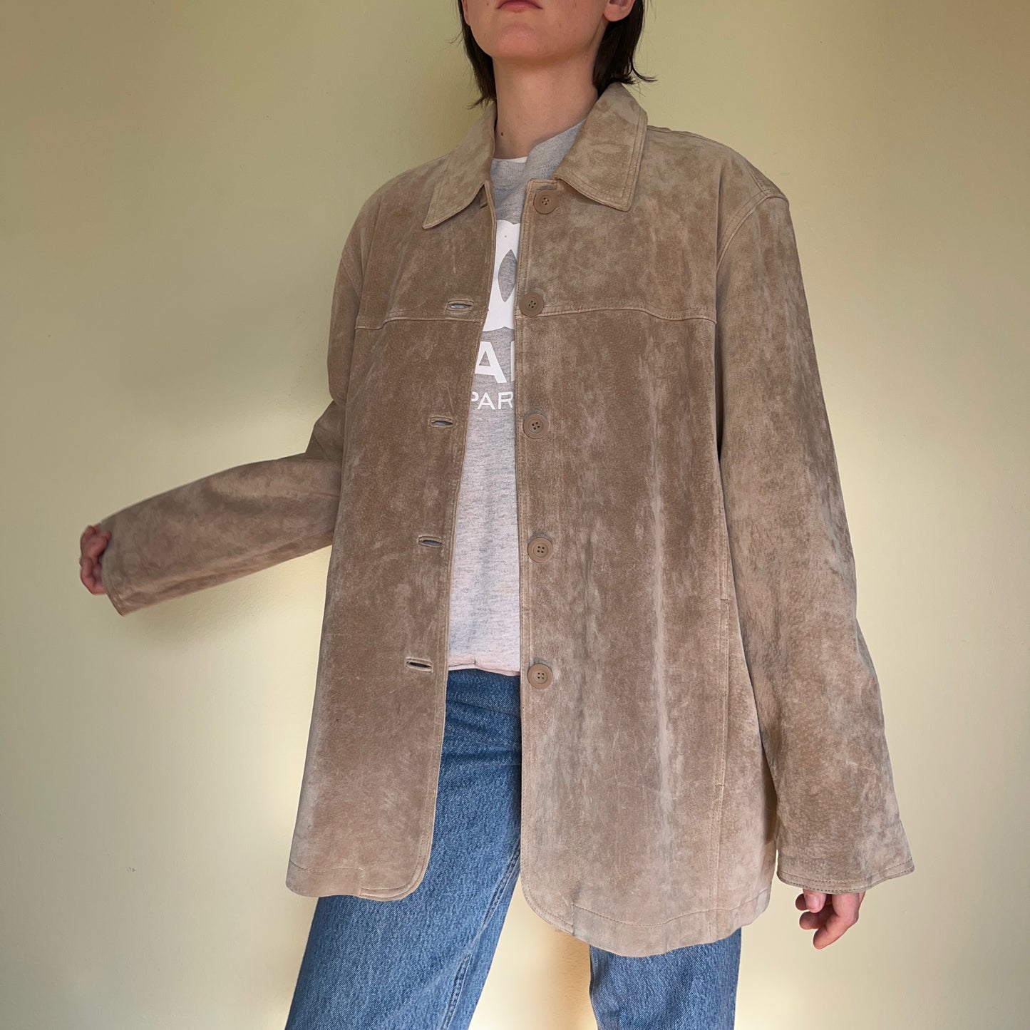 1990's Washable Suede Jacket