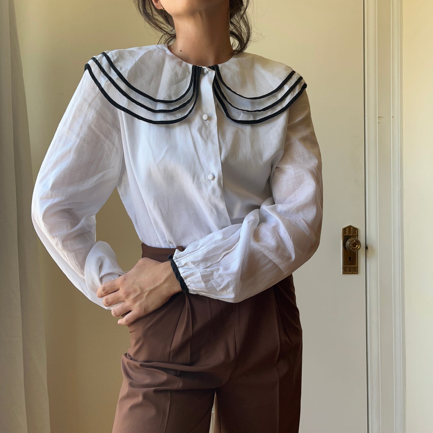 1990’s Collared Blouse