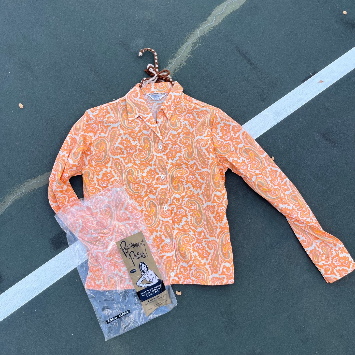 Deadstock Paisley Button Down