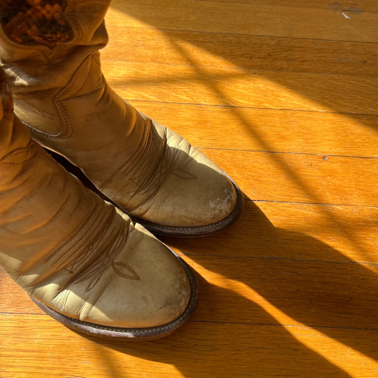 1970's Sanders Snakeskin Boots